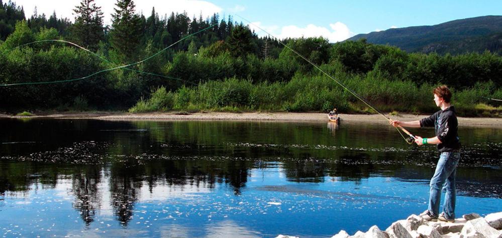 Langnes Camping, Grong Екстериор снимка