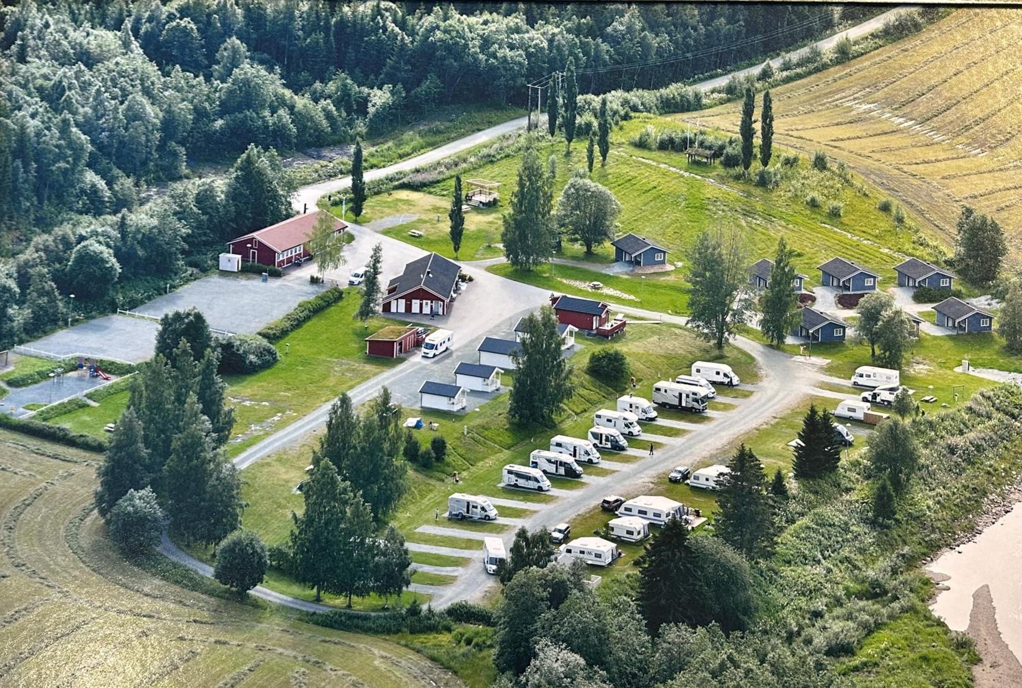 Langnes Camping, Grong Екстериор снимка